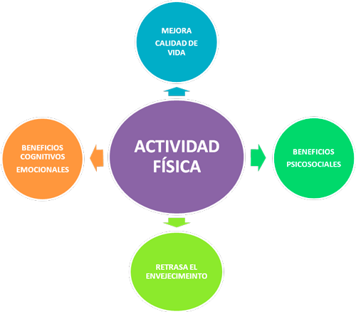 Beneficios de la actividad física Cuadro - Beneficios de la actividad física