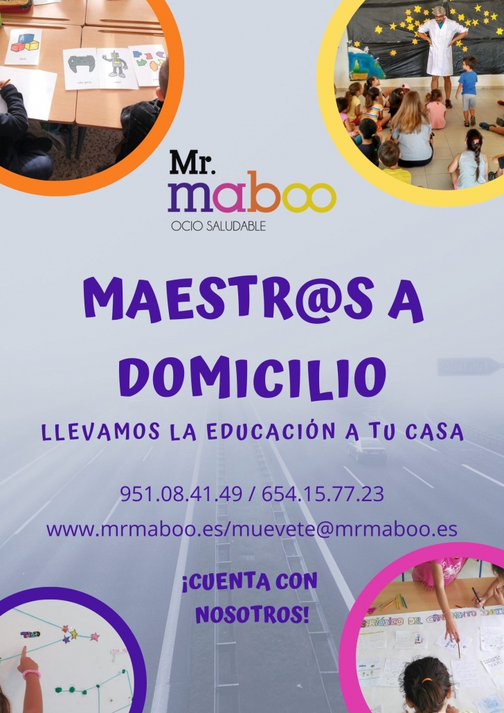Cartel de Maestros a Domicilio Último